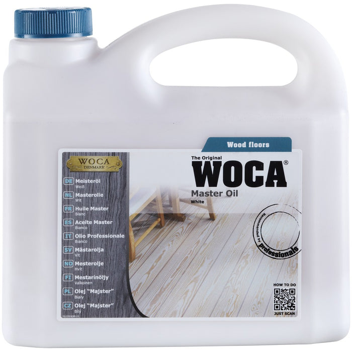 WOCA Master Colour Oil wit 2,5 L