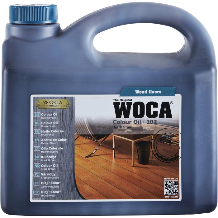 WOCA Master Colour Oil 102 brasil brown 2,5 L