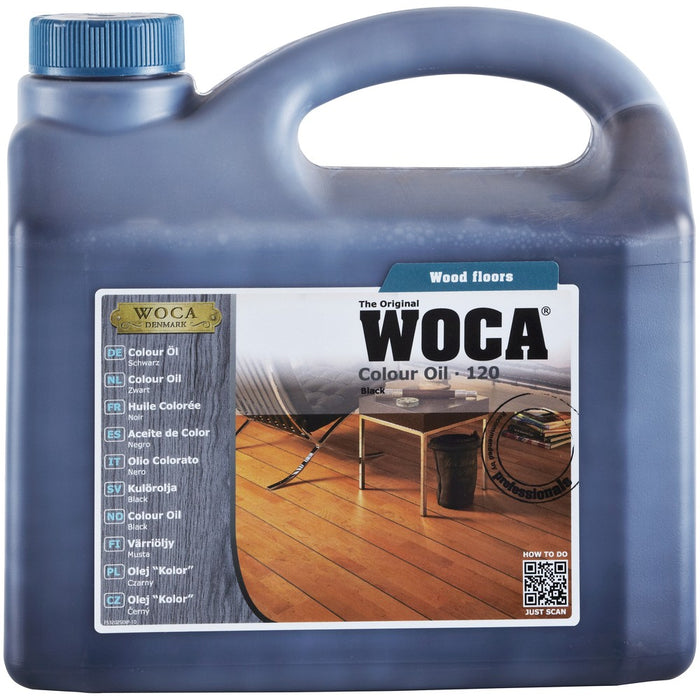 WOCA Master Colour Oil 120 black 1 L