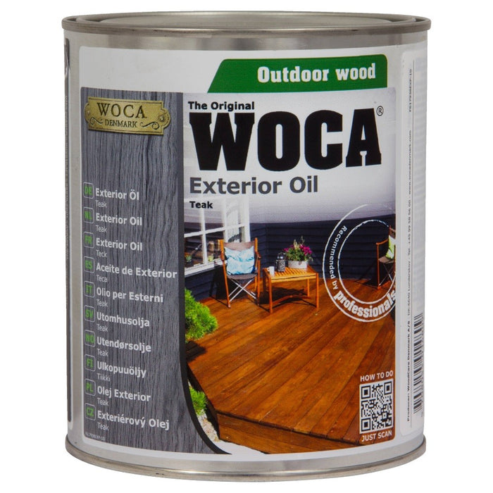 WOCA Exterior Oil Teak 0,75 L