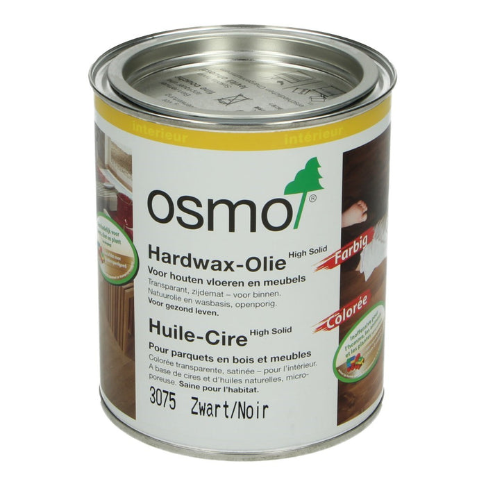 OSMO Hardwax Olie 3075 Zwart 0,75L