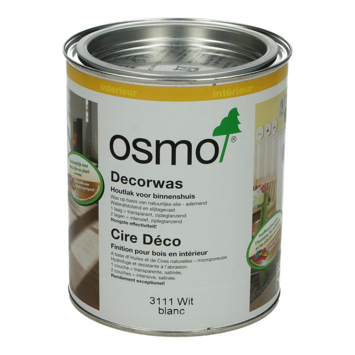 OSMO Decorwas TR3111 Wit 0,75L